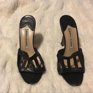 Very sexy Manolo slip on heels